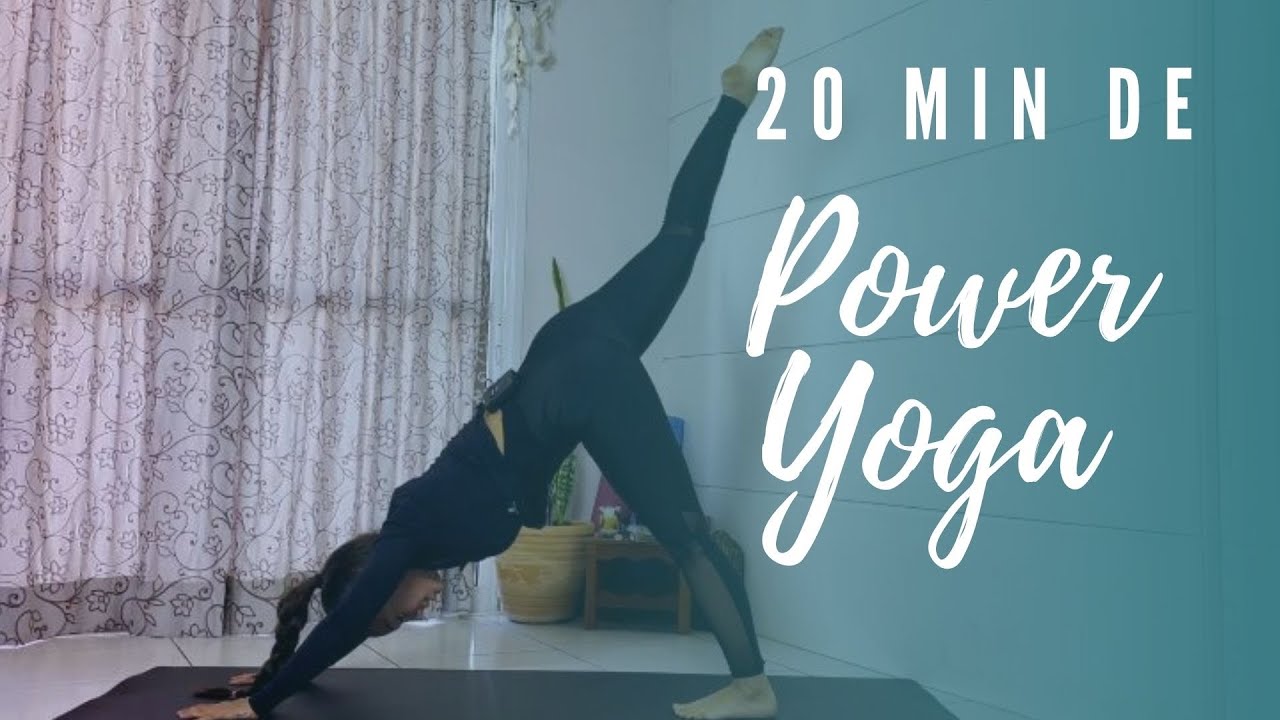 POWER YOGA FLOW - 20 minutos para ELEVAR a ENERGIA
