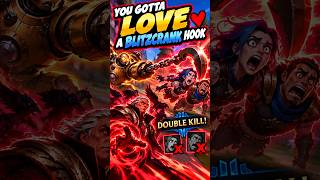 You Gotta LOVE a Blitzcrank Hook 💀🔥 | Double Kill #shorts #leagueoflegends #viralshorts #challenger