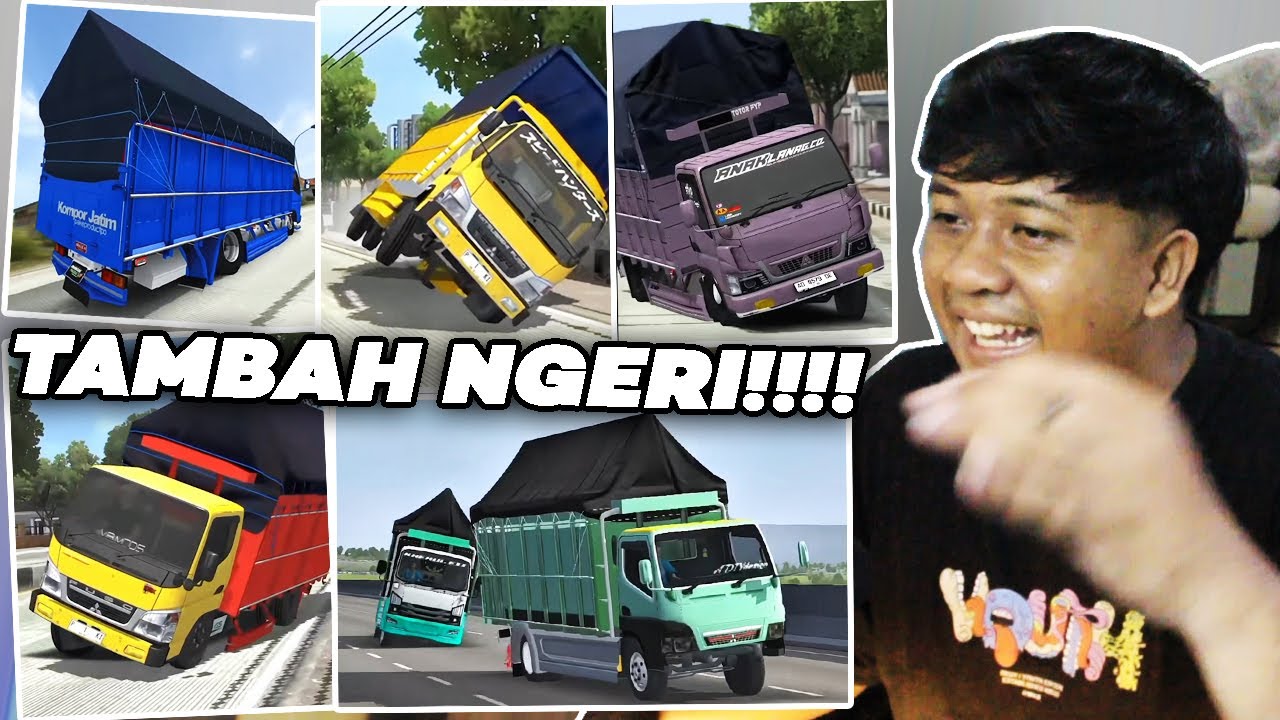 TRUK OLENG DI GAME BUSSID TERNYATA GAK PUNAH!!! - Reaction Bussid