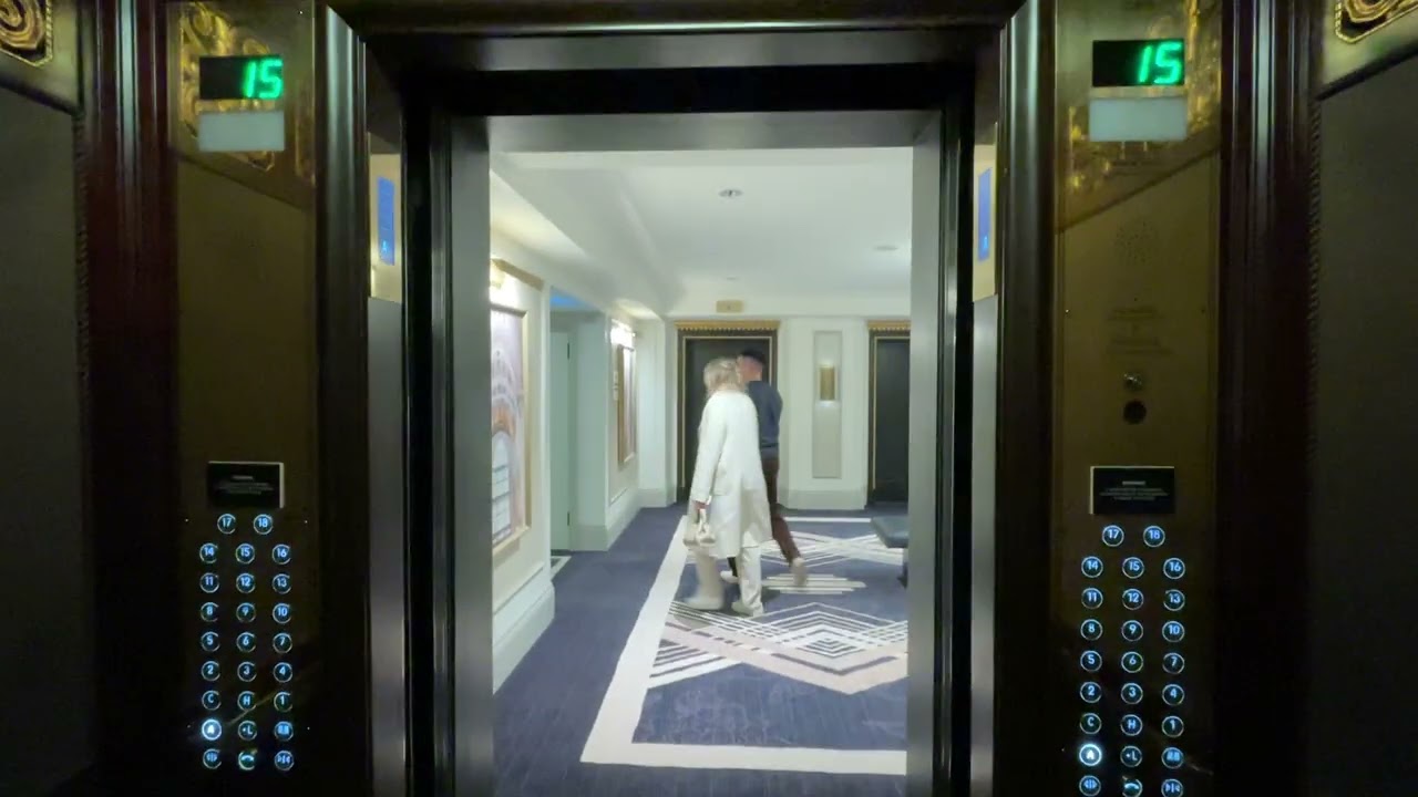 Otis Compass 360 Elevators - Fairmont Royal York, Toronto ON (December 2025)