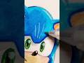 Sonic prime 🌴💎 speed drawing/dibujo#shorts