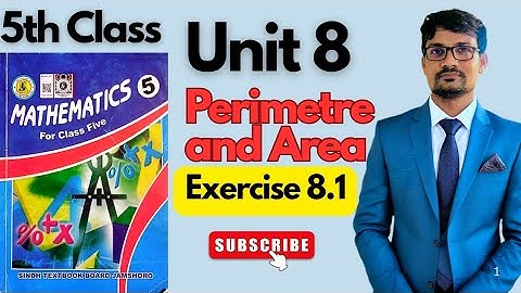 Unit 8|Perimeter and Area|Exercise 8.1|Class 5 Maths|Sindhtextbookboard