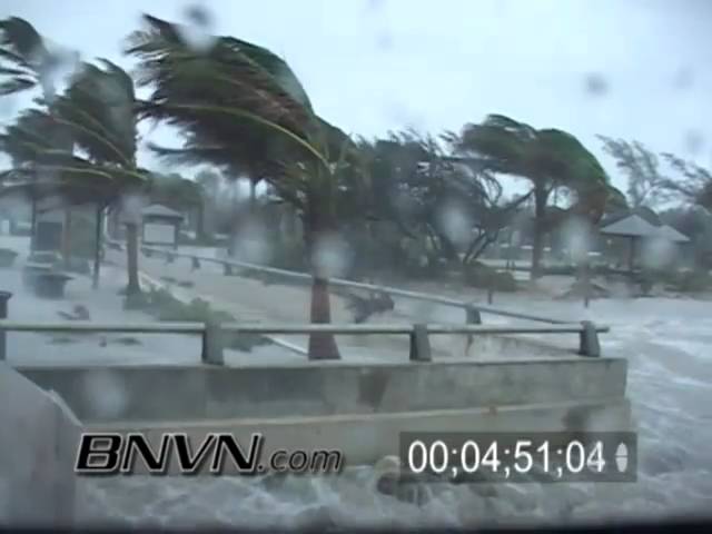 Hurricane Rita Video - Key West Florida - 9/20/2005 - Part 9.