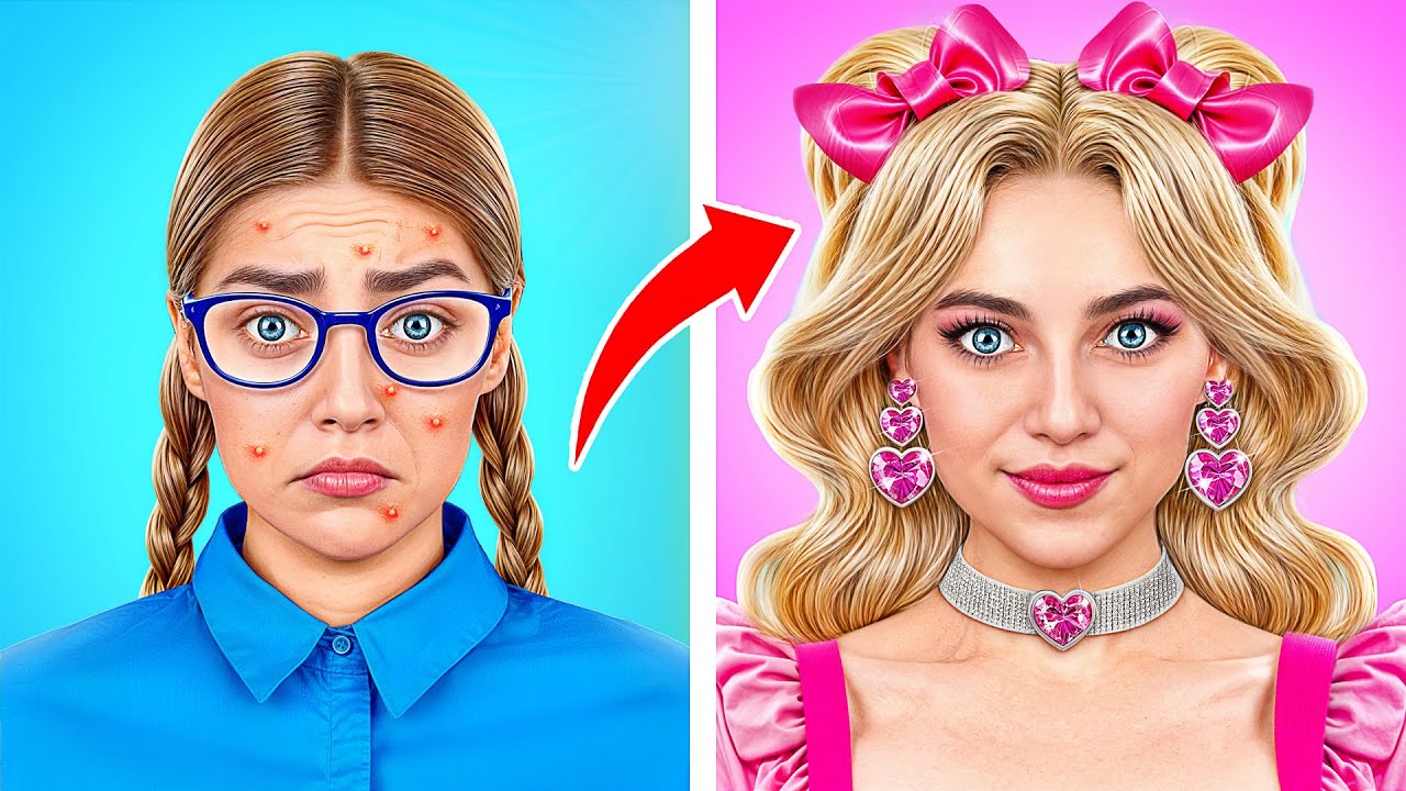 Как Стать Популярной Экстремальное Преображение Челлендж | Барби vs Братц от Multi DO Challenge