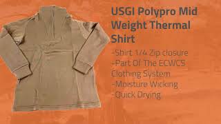 Super affordable and worth a look - USGI Polypro Mid Weight Thermals screenshot 3