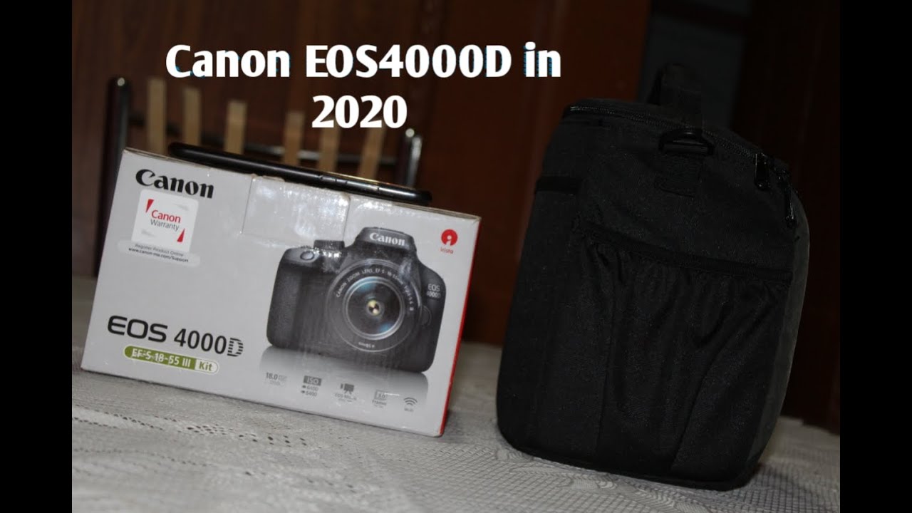 The Cheapest Canon DSLR Unboxing the brand new Canon EOS4000D YouTube