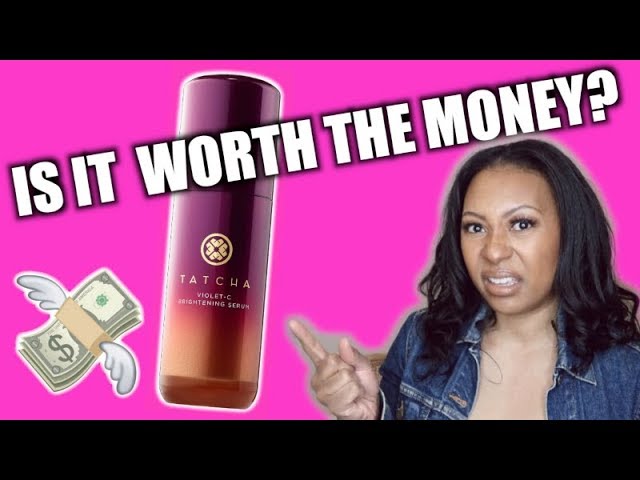 fabrik Saks kaste Tatcha Violet-C Brightening Serum Review | The Most Expensive Vitamin C  Serum I've Ever Used!!!💸 - YouTube