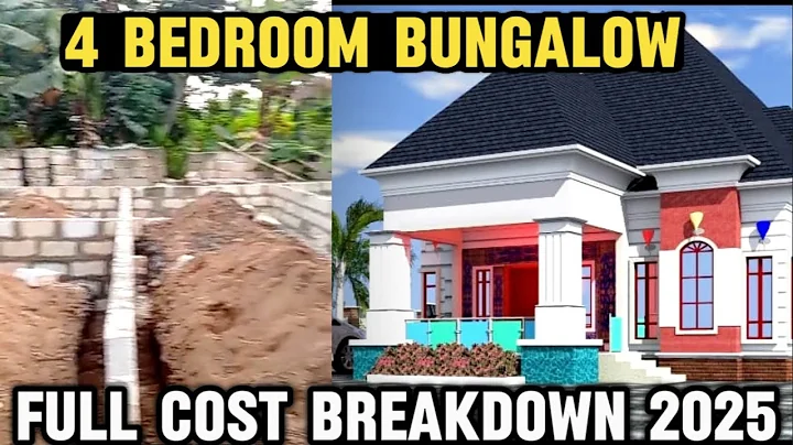 Cost of building 4 bedroom bungalow in Nigeria 2025/ Estimated Quantities and Costs of Materials.