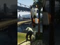 When Bro tries to drive #gta #gta5 #ps5