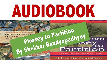 Audiobook Plassey to Partition - Part 1