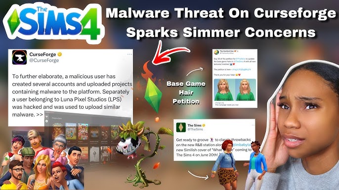 Can Curseforge be trusted with The Sims 4 Mods 😳 ?? Many Player suspect  suspicious activity. 