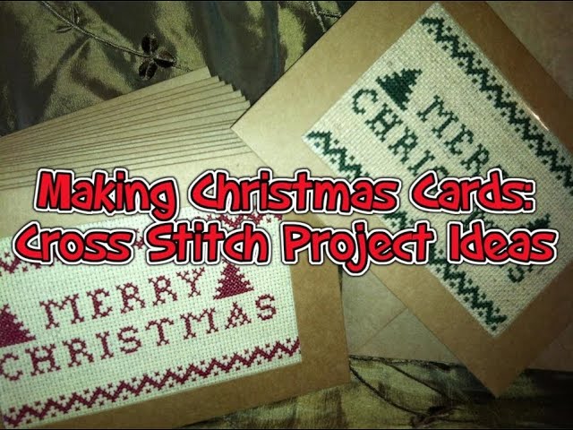 Classic Stitchy Ornaments Finishing Tutorial! (Christmas Cross Stitch  Ornaments!) 