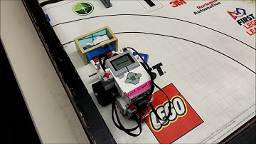 "First LEGO League  How To Use The Touch Sensor To Save Time Base"