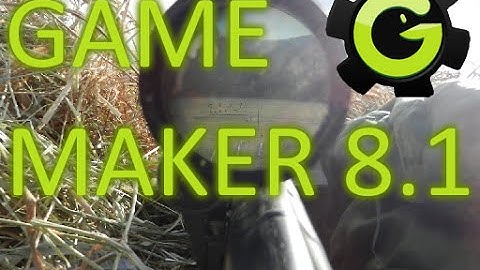 Game Maker 8.1 Sniper rifle scope view