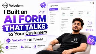 I Built an AI Form That Talks to Your Customers (Voiceform Full Tutorial)