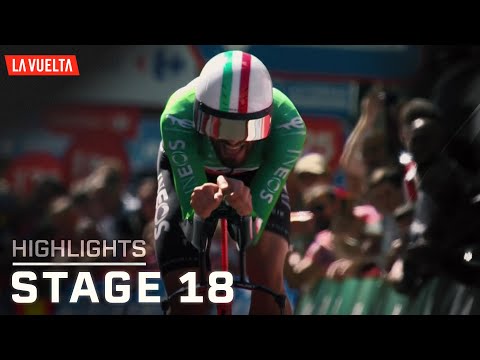 'INSANE!' Filippo Ganna's epic time trial in Stage 18 of Vuelta a España | Cycling on NBC Sports