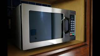 Panasonic NE-1054F Stainless 1000W 0.8 Cu. Ft. Commercial Microwave Oven Review