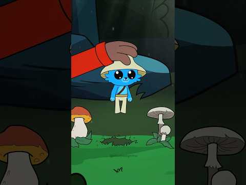 Blue Smurf Cat is running from Max! We Live, We Love, We Lie Part 1 (Animation Meme) #shorts
