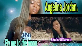 Angelina jordan Fly me to the moon acoustic (reaction).