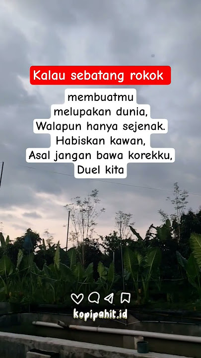 sebatang rokok ❓👌 #storywa #quotes #motivasi