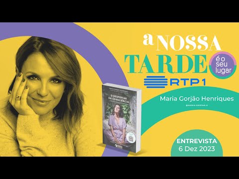 06122023 A Nossa Tarde RTP1 Maria Gorjão Henriques