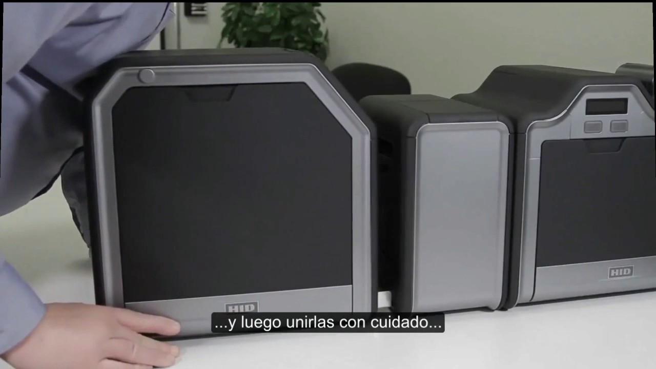 Cómo instalar un módulo de laminación en una impresora HDP5000