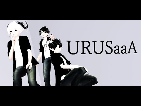 [MMD] -Kuro-  URUSaaA愛 (Model Test)