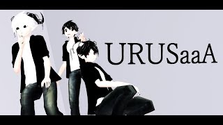 [MMD] -Kuro-  URUSaaA愛 (Model Test)