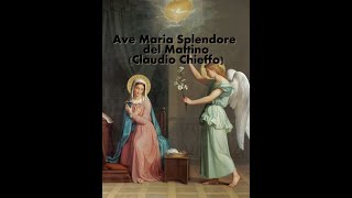 Ave Maria Splendore Del Mattino Claudio Chieffo - With English Subles & Lyrics