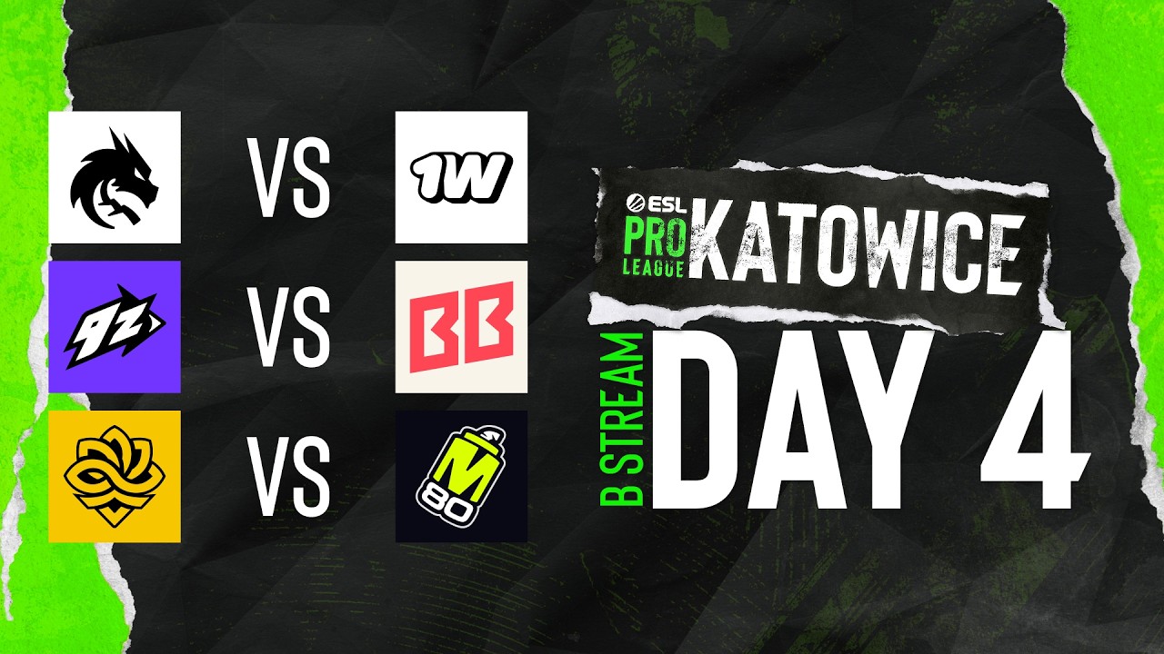 ESL Pro League Season 24 - Day 4 - Stream B - Full show