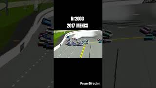 Nr2003 2017 MENCS ##nascar #nr2003 #racing #crash