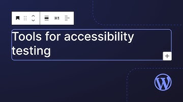 Tools for accessibility testing