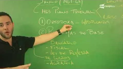Quais foram os objetivos do Plano Trienal?