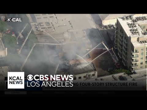 LAFD crews battle