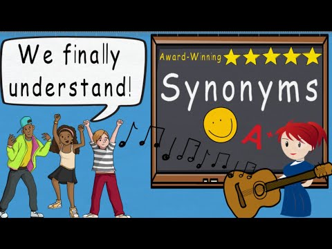 Synonym Symphony A Song That Teaches Synonyms By Melissa | Award Winning Educational Song Video