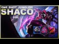 Shaco still one shots people from the jungle  league of legends