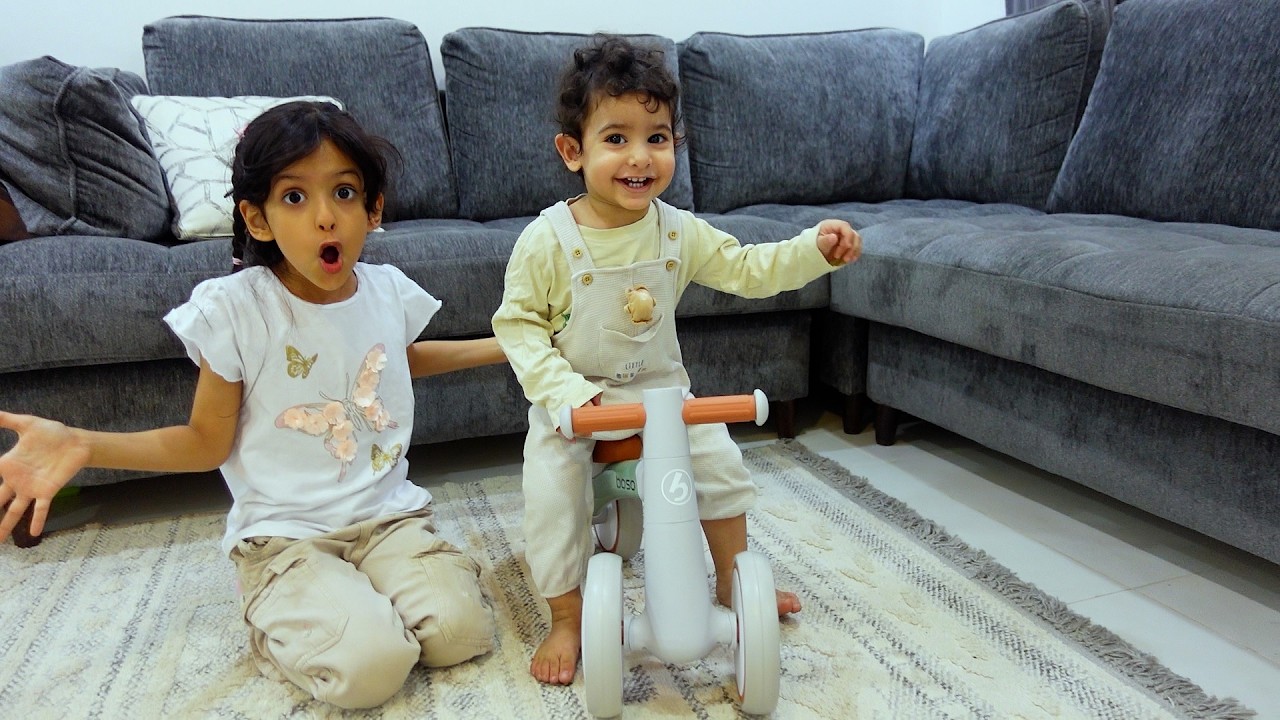 سارة تشتري اصغر سكوتر لحمودي !!