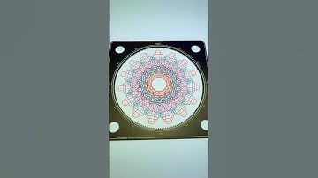 A Circle That Resembles a Magical Flower #spirographshr #art #usa #asmr #satisfying #pattern