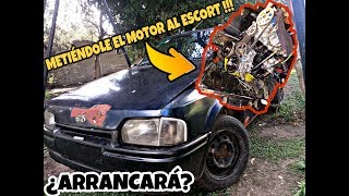 METIENDO EL MOTOR AL ESCORT !!!! -- AyN GARAGE