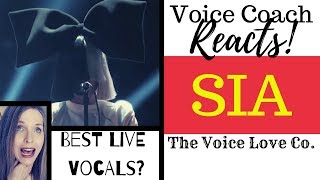 Voice Coach Reacts | Sia Best LIVE Vocals | Christi Bovee