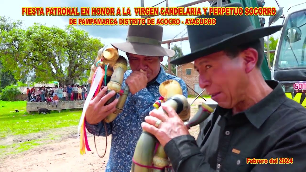 FIESTA PATRONAL EN HONOR A LA VIRGEN DE CANDELARIA Y PERPETUO SOCORRO - PAMPAMARCA ACOCRO AYACUCHO 7