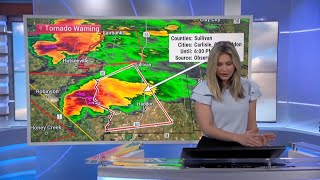 Tracking severe weather