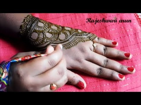 Step By Step Easy Full Hand Mehndi Designs For Hands Simple Henna