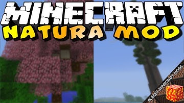 Natura Mod 1.12.2/1.10.2/1.7.10 (New Types of Trees, Plants) for Minecraft PC