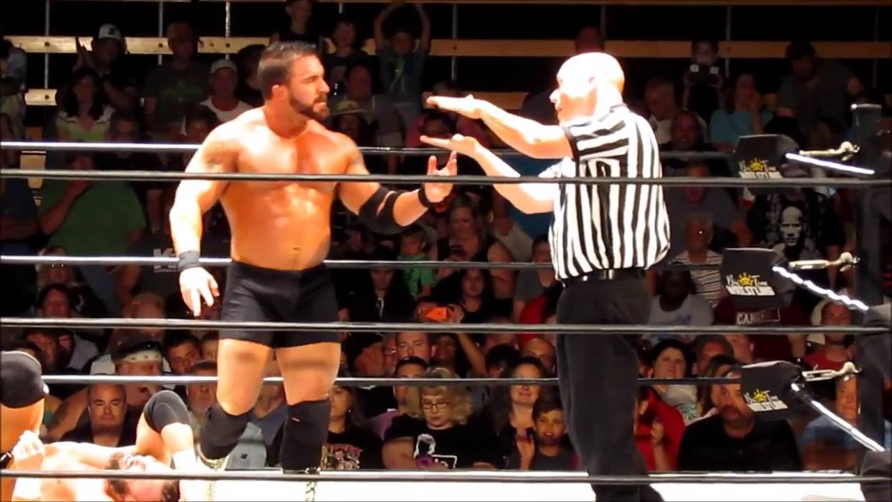 Flex Armstrong vs Teddy Goodz Big Time Wrestling Spartanburg, SC 9 24