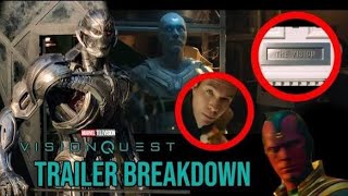 Ultron Returns🥶|| Vision Quest 1st Trailer Breakdown and Easter Eggs🤯🔥