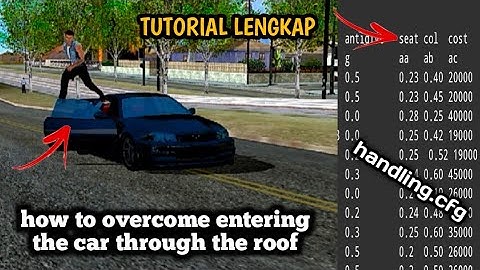 CARA FIX MASUK MOBIL LEWAT ATAP || GTA SA ANDROID