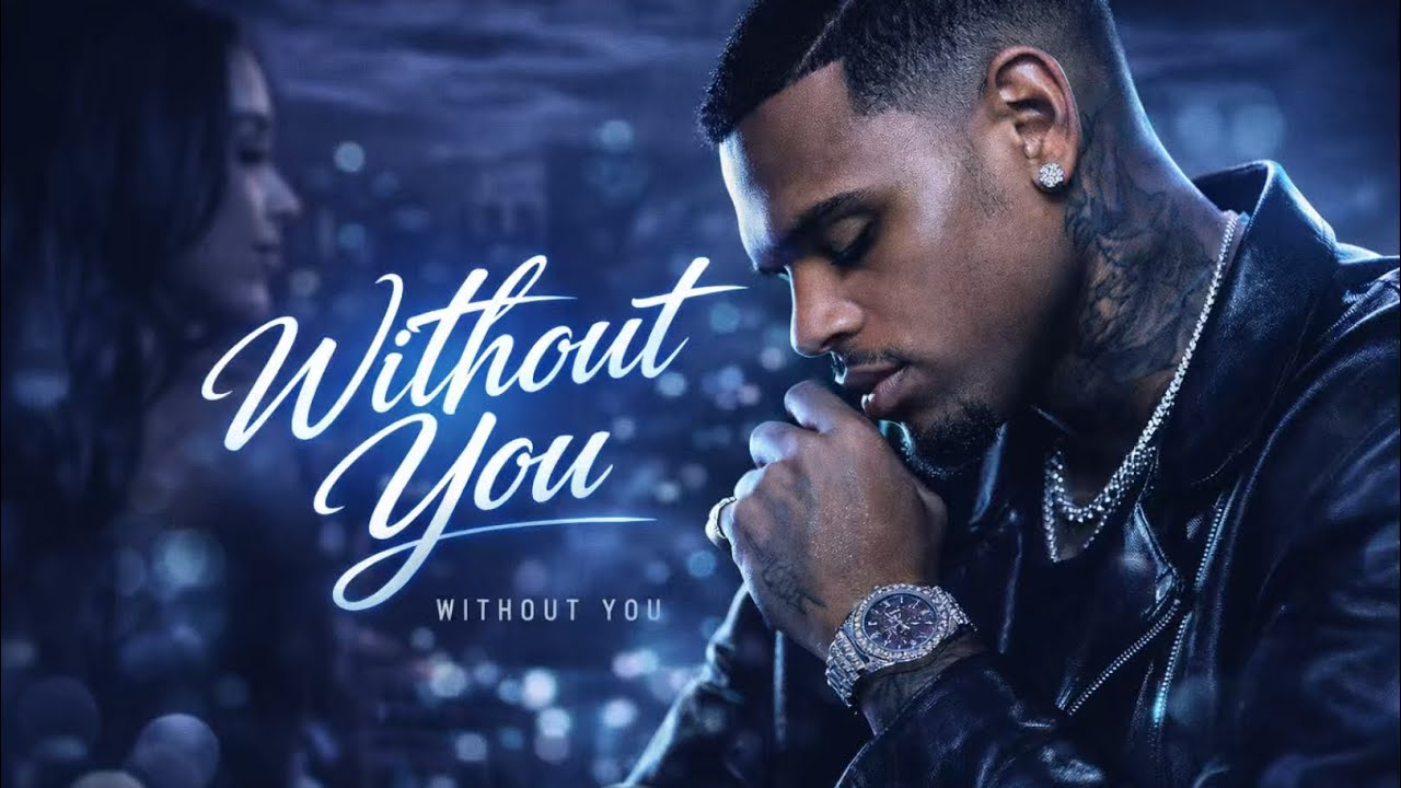 Крис Браун, Major - Without You (видео с текстом песни)
