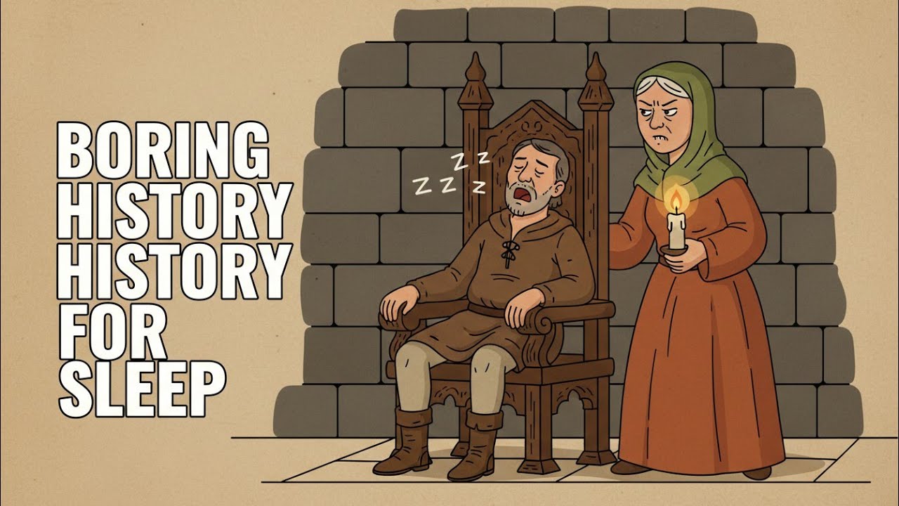 A Night in a Medieval Castle 🕯️। 1 Hour Calm History Story for Sleep
