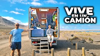 ✅ Increíble CASA en un CAMIÓN camper reconvertido en VIVIENDA - Viajando Simple